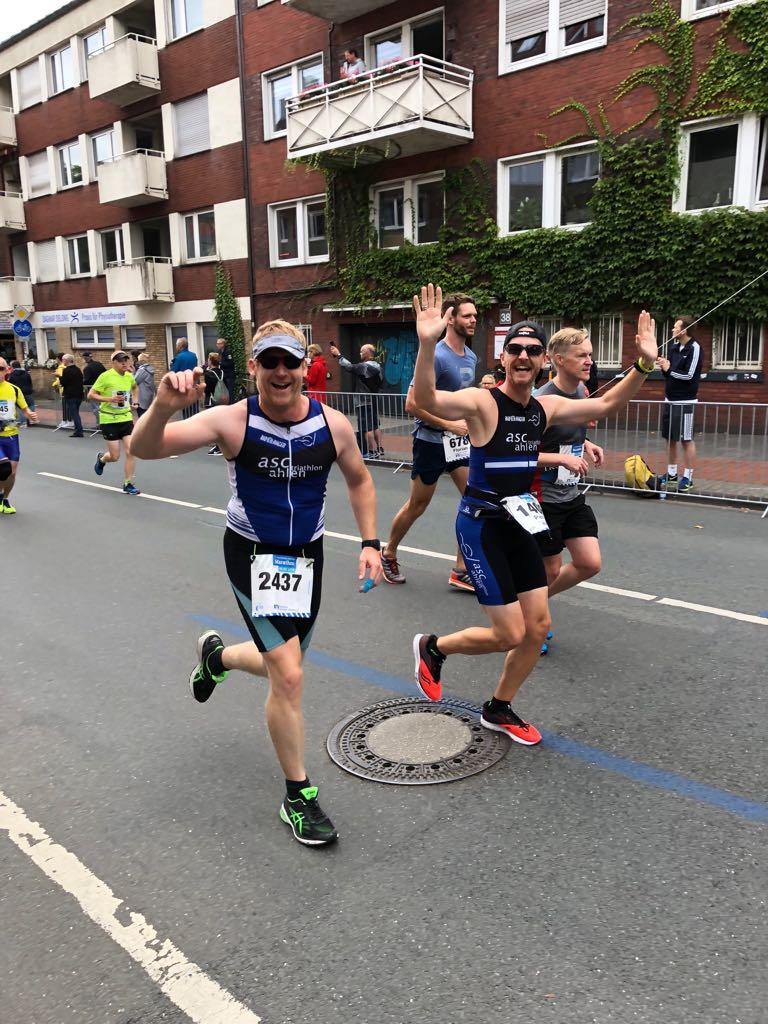 Zwei Debüts beim Münster-Marathon